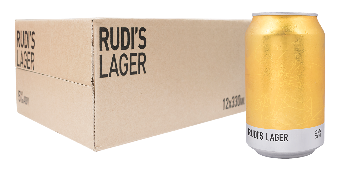 Rudi's Lager 12 pack