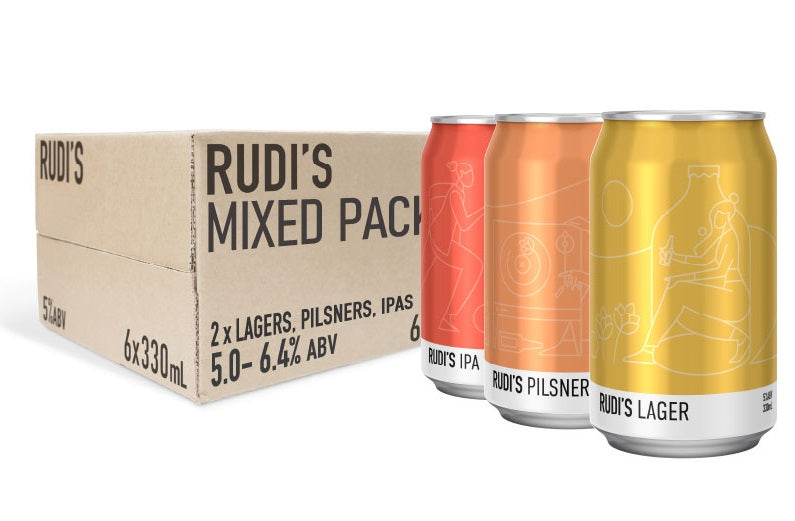 RUDI'S MIXED 330ml SIX PACK