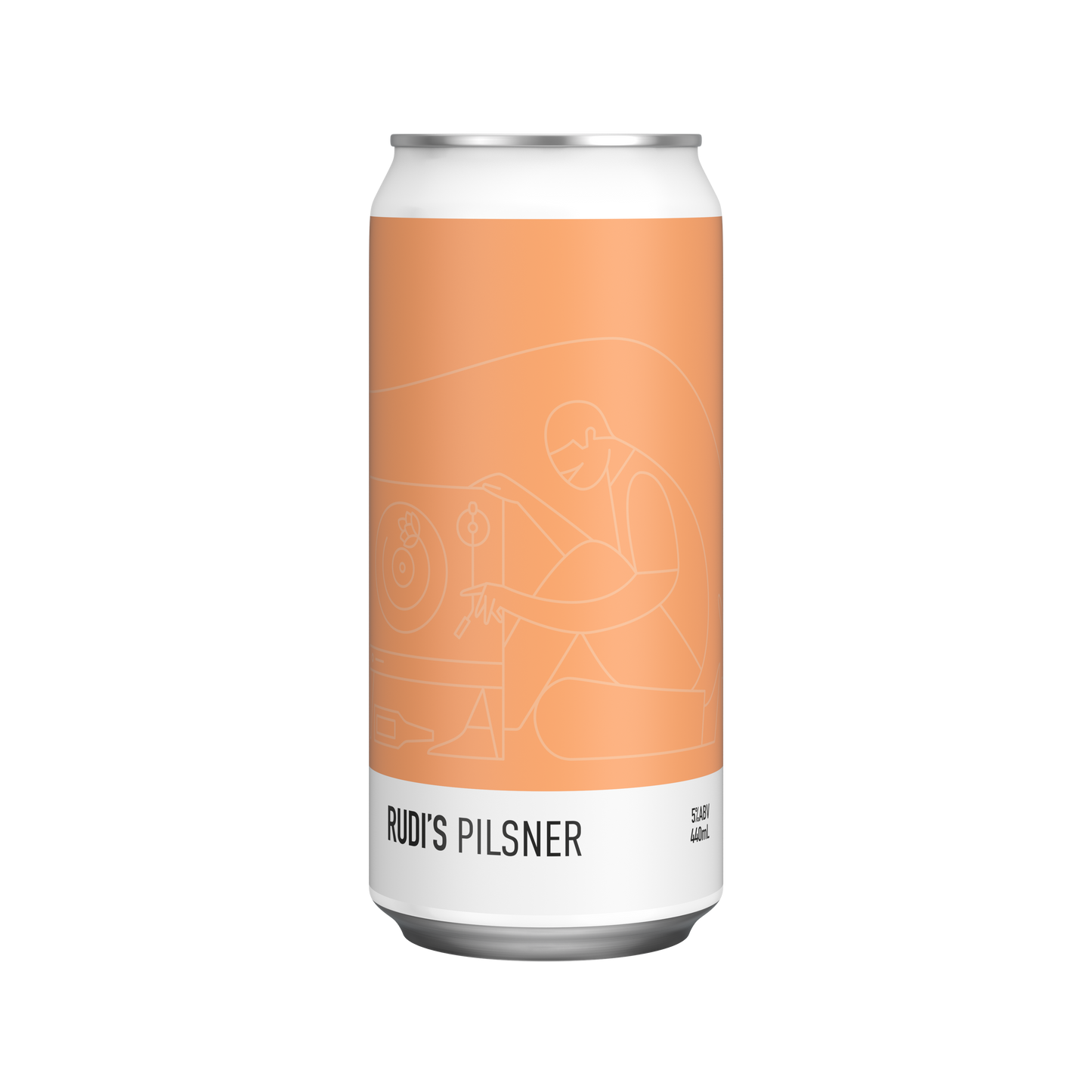 RUDI'S PILSNER 440ml CAN