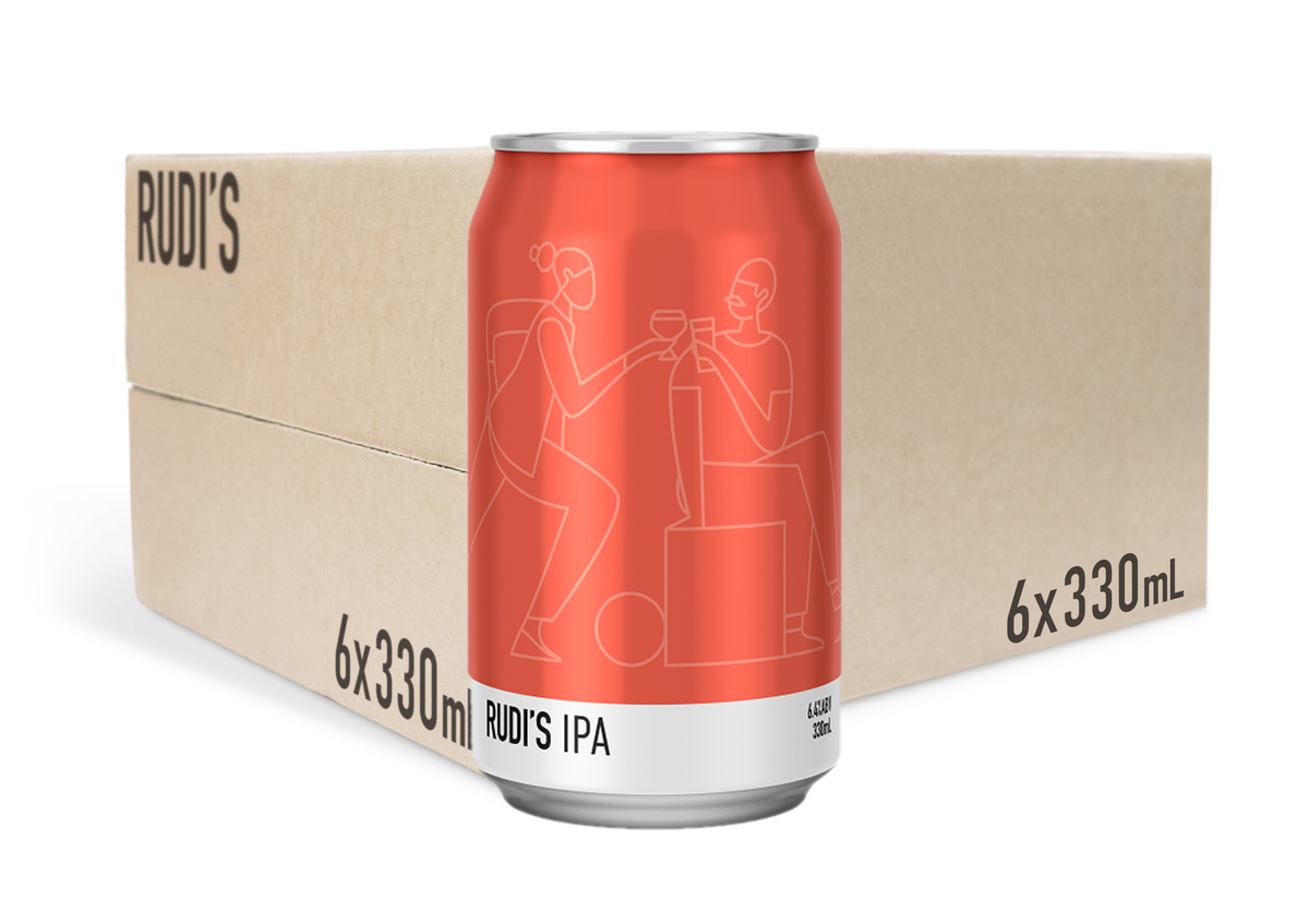 Rare Rudi's RUDI'S IPA 330ml SIX PACK – Rudis Beer