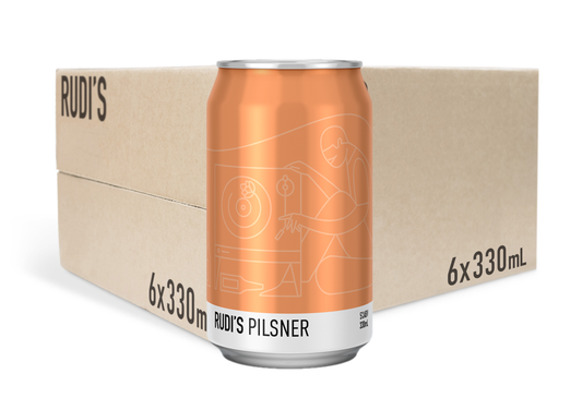 RUDI'S PILSNER 330ml SIX PACK